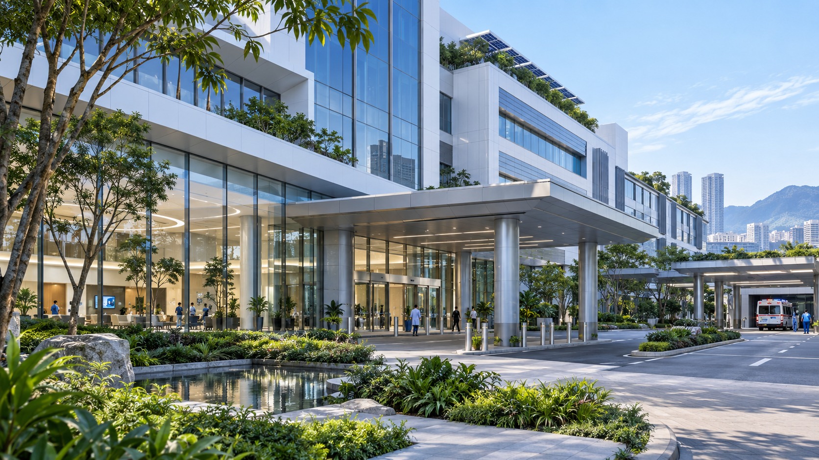 Hospital building